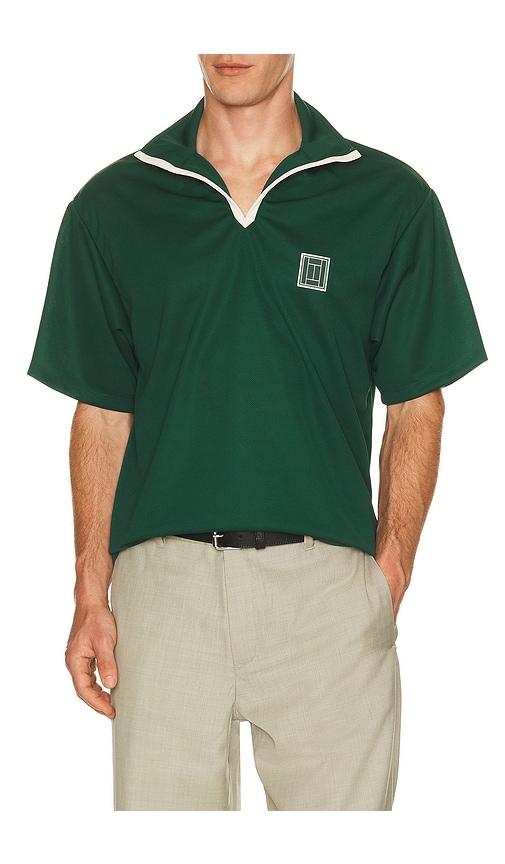 Oyster OTC On Court / Off Court Polo in Dark Green by OYSTER