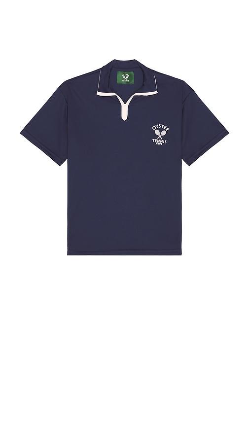 Oyster OTC On Court & Off Court Polo in Navy by OYSTER