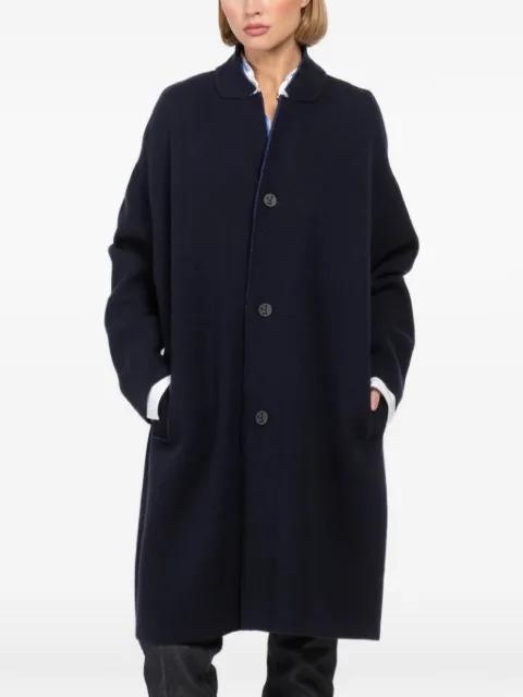 Storm relaxed-fit coat by OYUNA