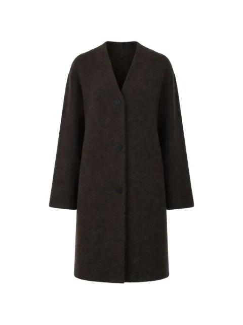 buttoned coat by OYUNA