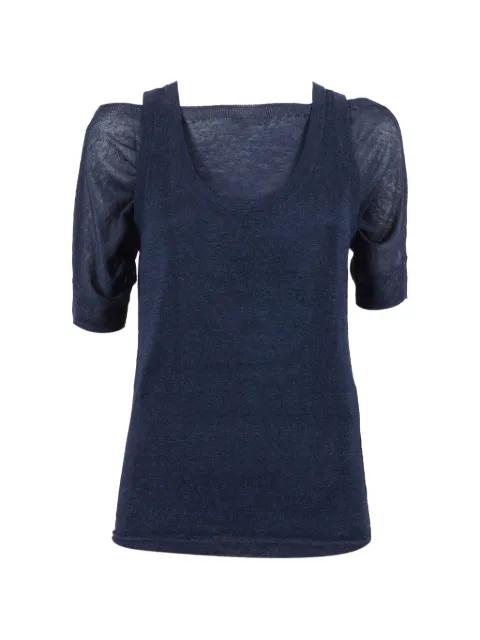 Babylon layered-effect top by P.A.R.O.S.H.