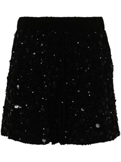 Galassia sequin-embellished shorts by P.A.R.O.S.H.