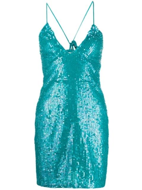 Gleam sequinned mini dress by P.A.R.O.S.H.
