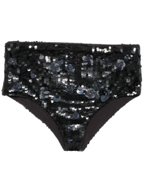 Glow mini shorts by P.A.R.O.S.H.