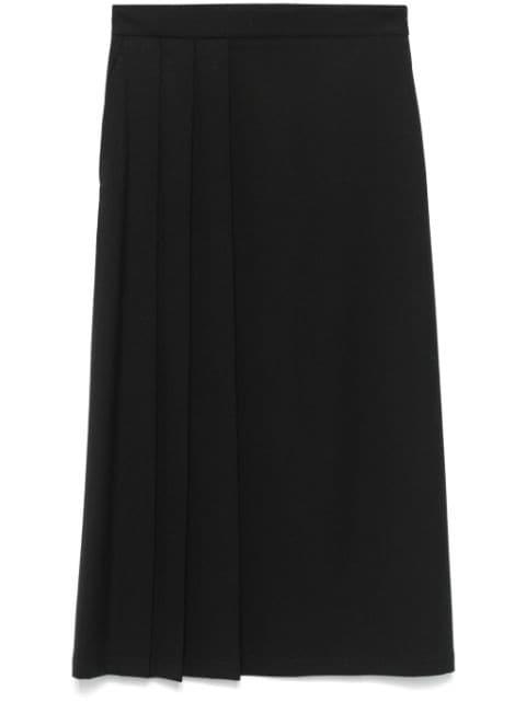 Liliuxy pleated midi skirt by P.A.R.O.S.H.