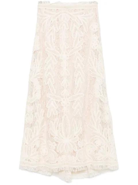 Nixie midi skirt by P.A.R.O.S.H.