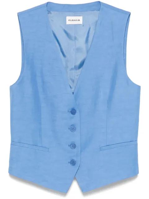Raisa gilet by P.A.R.O.S.H.