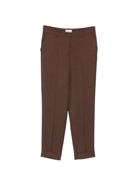 Raisa turn-up trousers by P.A.R.O.S.H.