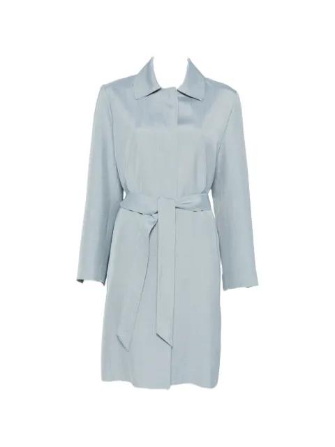 Rania long-sleeve belt coat by P.A.R.O.S.H.
