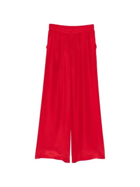 Saxon drawstring palazzo pants by P.A.R.O.S.H.