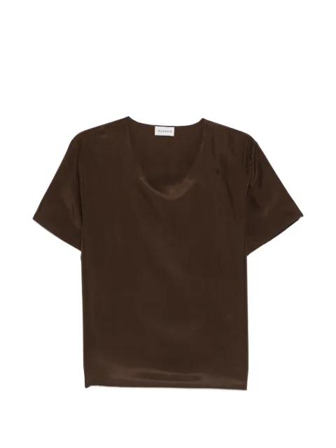 Saxon short-sleeve blouse by P.A.R.O.S.H.