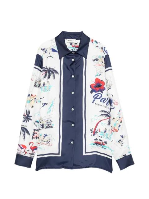 Scard printed shirt by P.A.R.O.S.H.