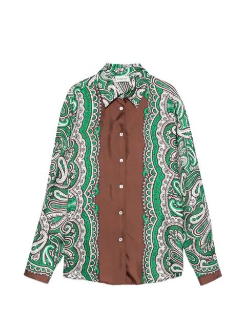 Skindy paisley-pattern shirt by P.A.R.O.S.H.