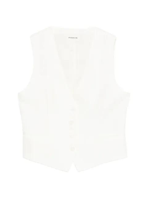 V-neck button jacket by P.A.R.O.S.H.