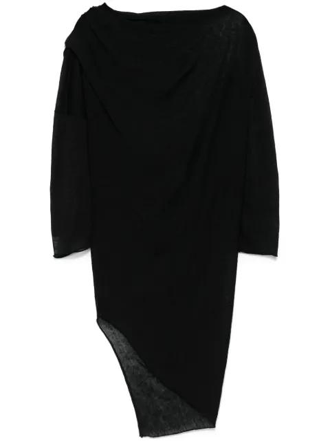 asymmetric midi dress by P.A.R.O.S.H.