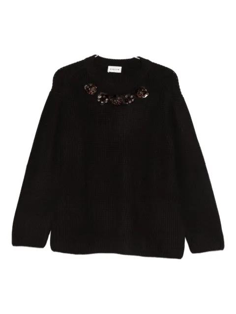 bead-embellished sweater by P.A.R.O.S.H.