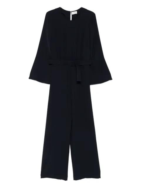 belted bell-sleeve jumpsuit by P.A.R.O.S.H.