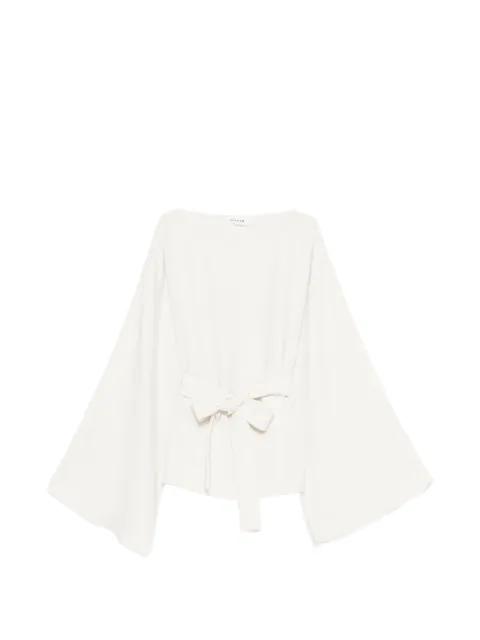 belted blouse by P.A.R.O.S.H.