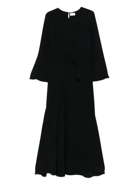 belted flared dress by P.A.R.O.S.H.