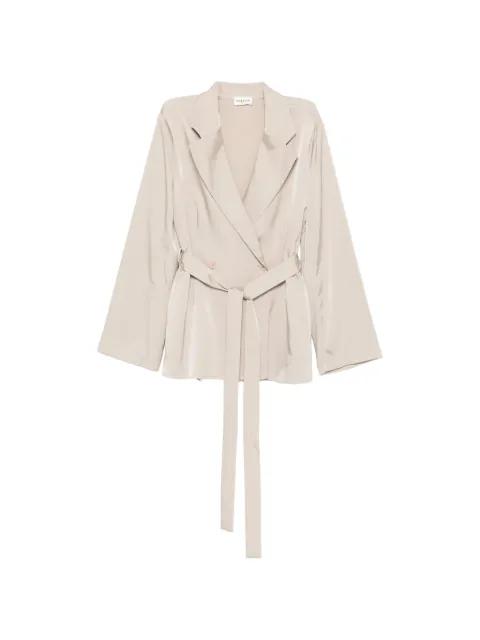 belted jacket by P.A.R.O.S.H.