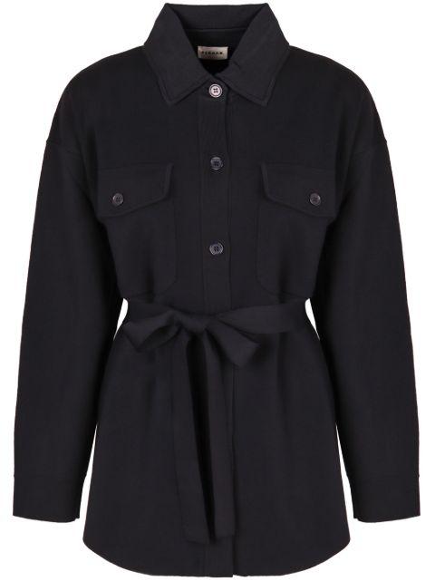 belted shirt by P.A.R.O.S.H.