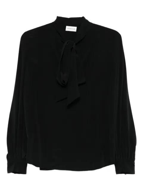 bow-neck long-sleeve blouse by P.A.R.O.S.H.