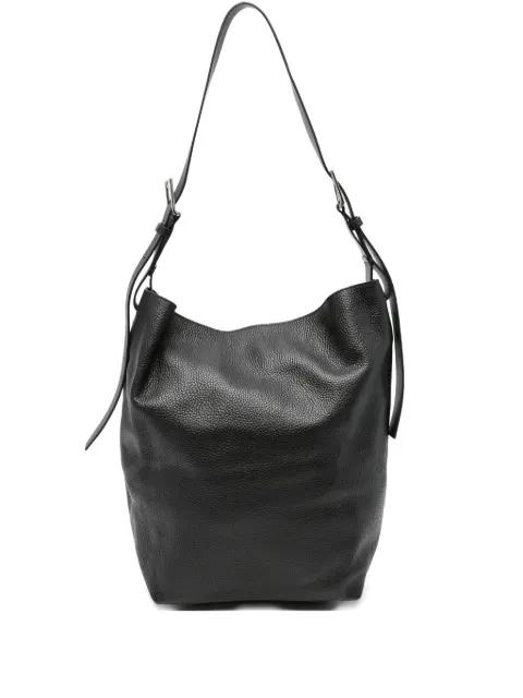 buckle-fastening leather shoulder bag by P.A.R.O.S.H.