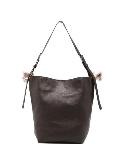 buckle leather tote bag by P.A.R.O.S.H.