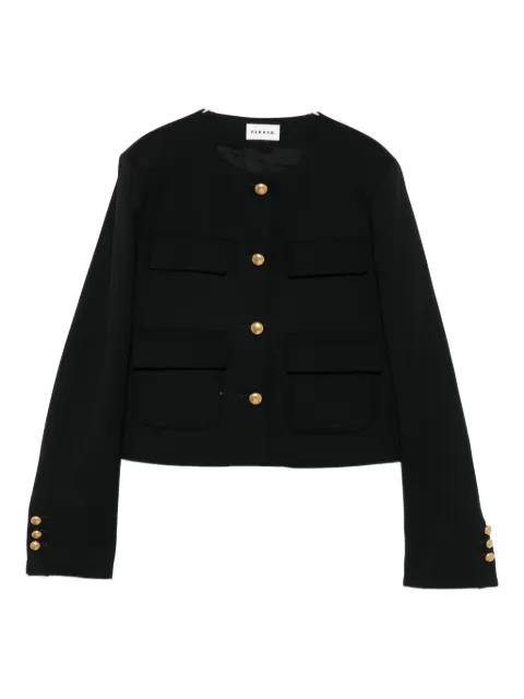 buttoned pocketed jacket by P.A.R.O.S.H.