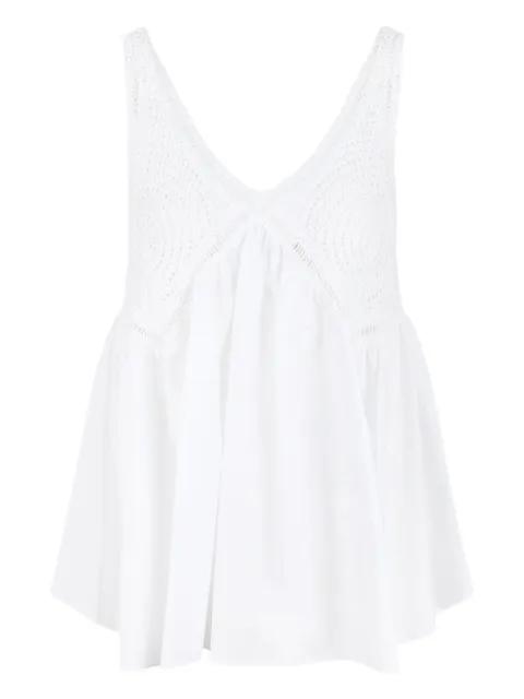 cotton tank top by P.A.R.O.S.H.