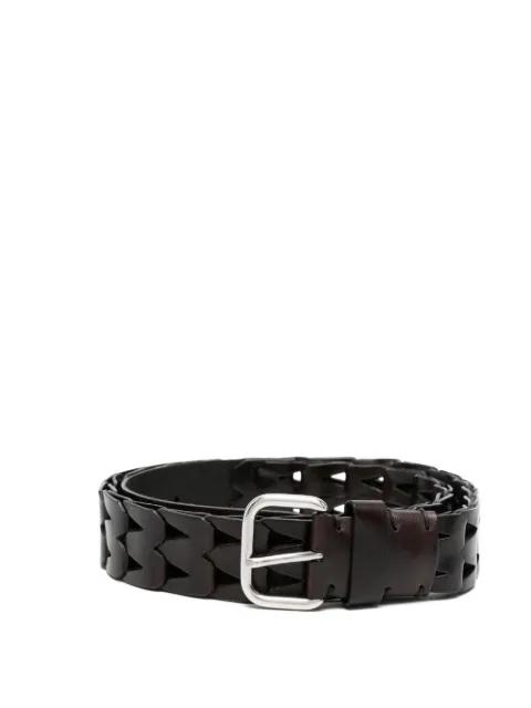 cut-out detail leather belt by P.A.R.O.S.H.