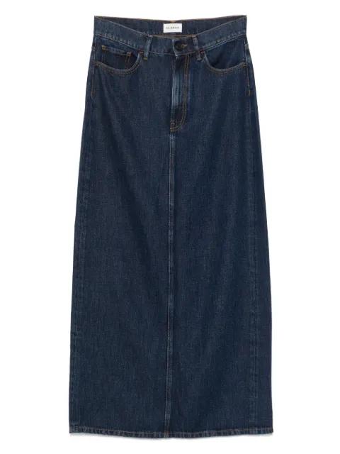 denim maxi skirt by P.A.R.O.S.H.