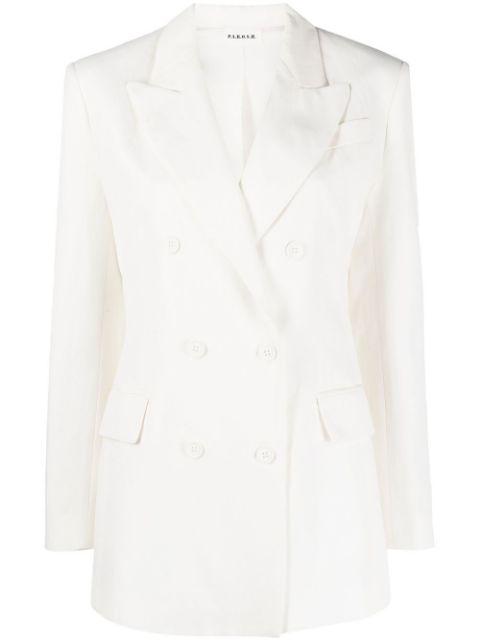 double-breasted blazer by P.A.R.O.S.H.