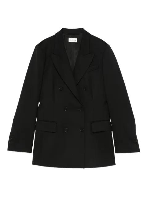 double-breasted blazer by P.A.R.O.S.H.
