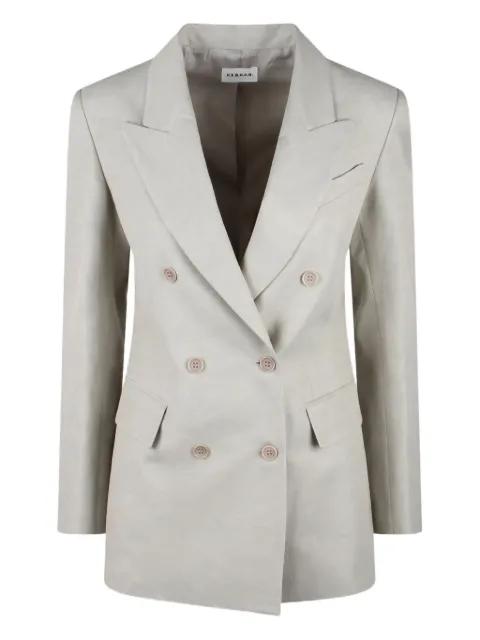 double-breasted blazer by P.A.R.O.S.H.