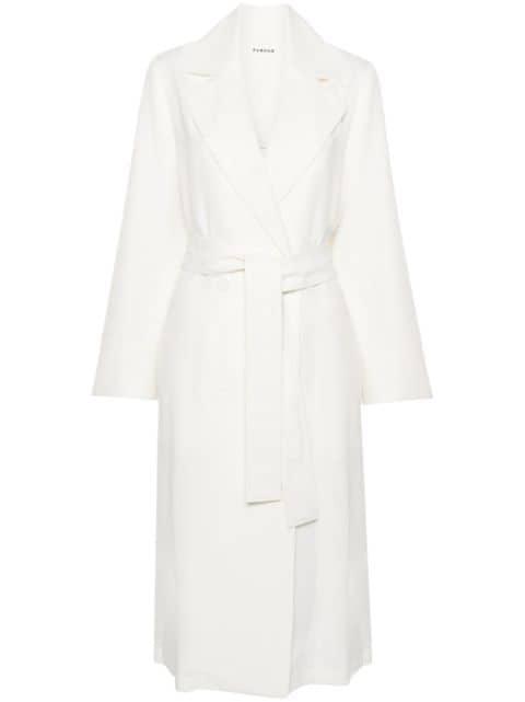 double-breasted trench coat by P.A.R.O.S.H.