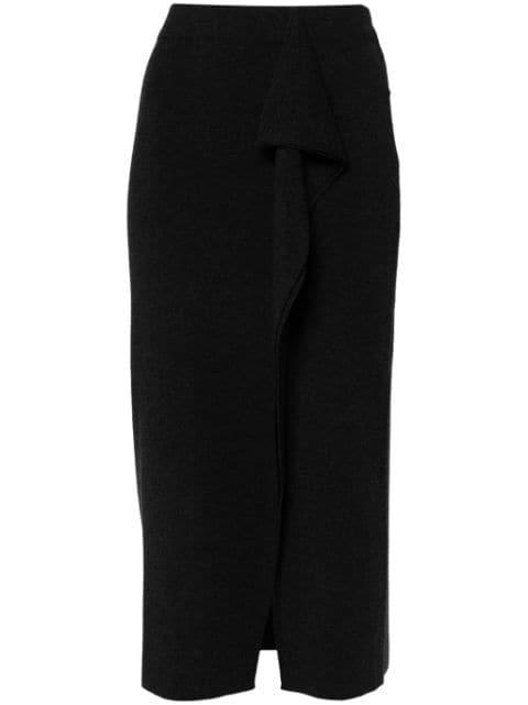 draped midi skirt by P.A.R.O.S.H.