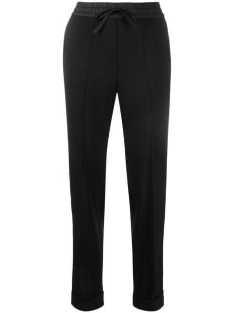 drawstring straight-leg trousers by P.A.R.O.S.H.