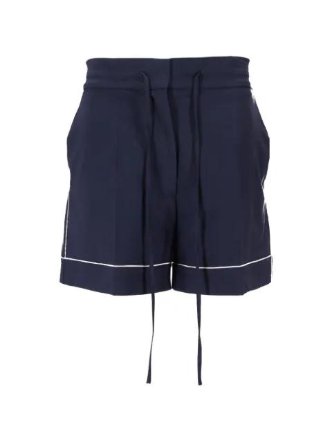 drawstring trim-detail shorts by P.A.R.O.S.H.