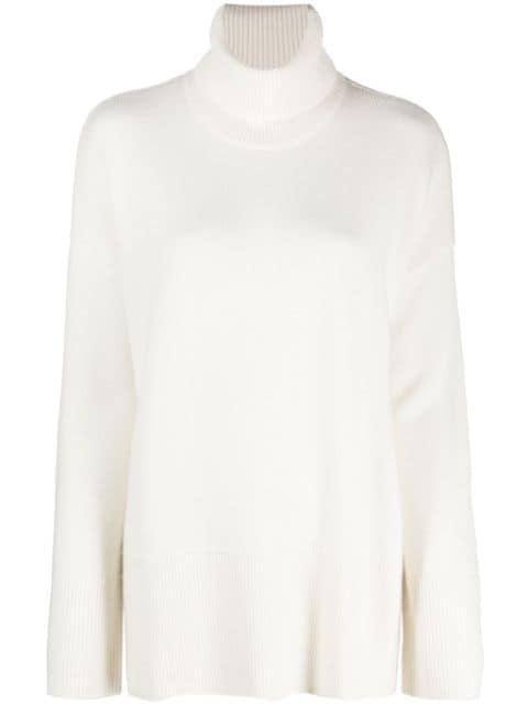 drop-shoulder crew-neck jumper by P.A.R.O.S.H.