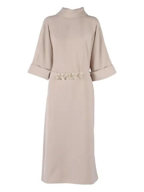 embellished-belt dress by P.A.R.O.S.H.