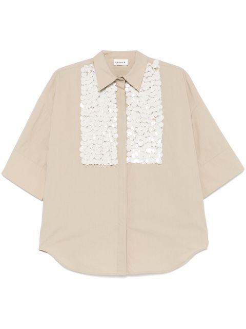 embellished shirt by P.A.R.O.S.H.