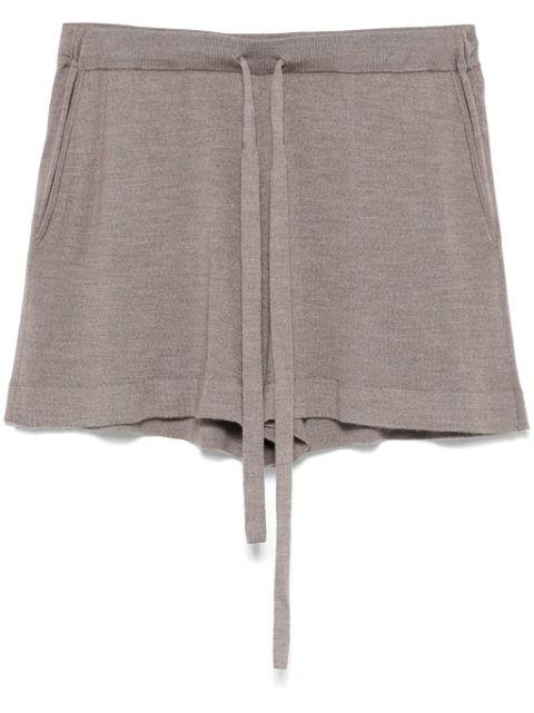 fine-knit mini shorts by P.A.R.O.S.H.