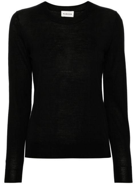 fine-knit wool blend jumper by P.A.R.O.S.H.