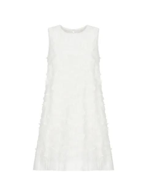 floral-embroidered sleeveless mini dress by P.A.R.O.S.H.