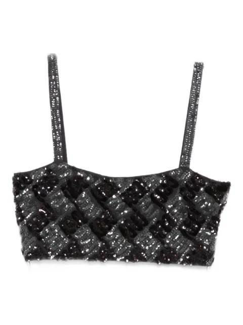 geometric sequin top by P.A.R.O.S.H.