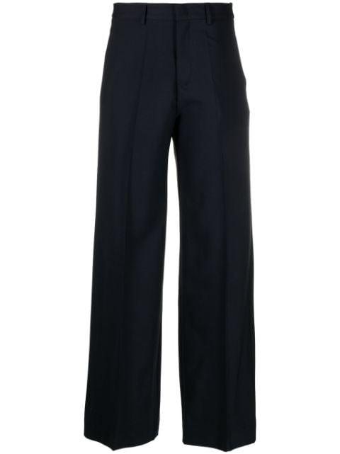high-waist wide-leg trousers by P.A.R.O.S.H.