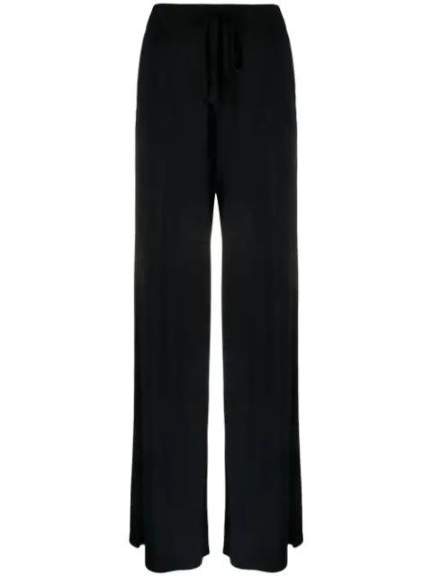 high-waisted wide-leg trousers by P.A.R.O.S.H.