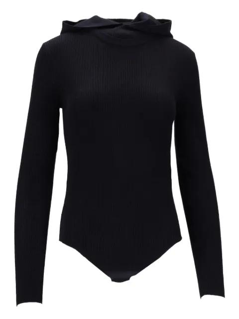 hoodied ribbed body by P.A.R.O.S.H.