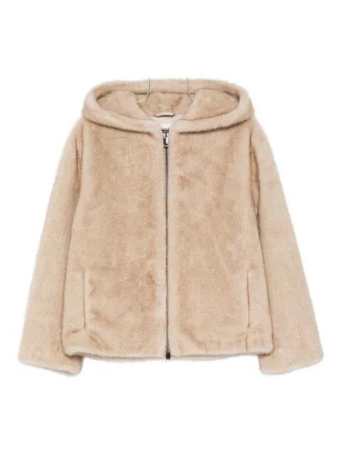 hoodied zip-front jacket by P.A.R.O.S.H.